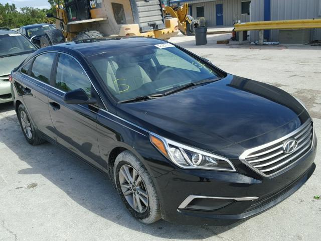 5NPE24AF5HH440272 - 2017 HYUNDAI SONATA SE BLACK photo 1