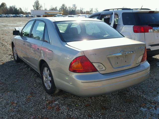 4T1BF28B8YU089020 - 2000 TOYOTA AVALON XL Күміс фото 3