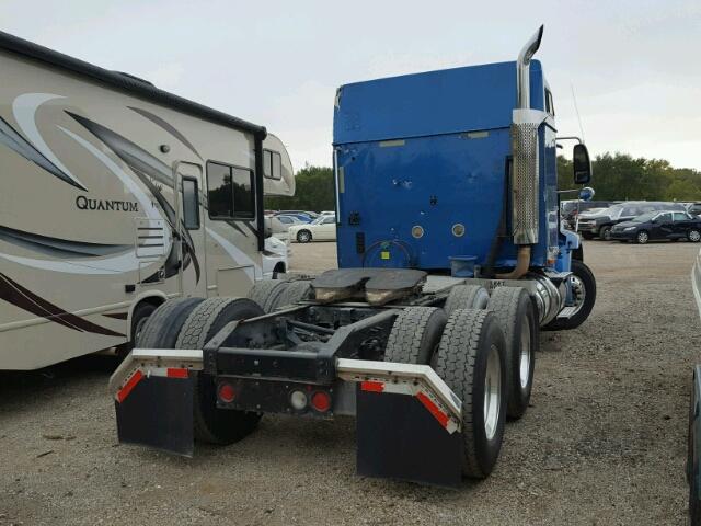 2HSCEAHR67C444274 - 2007 INTERNATIONAL 9200 9200I BLUE photo 4