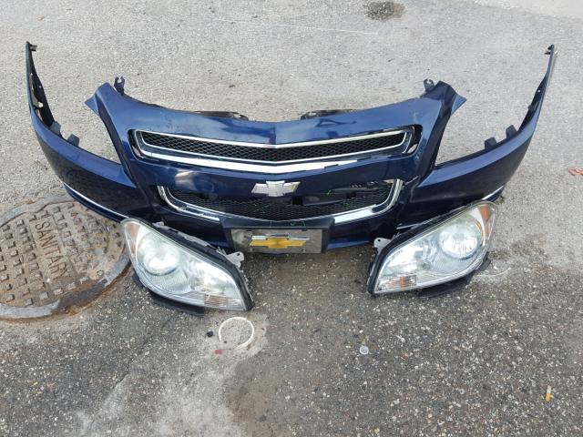 1G1ZF575X8F277857 - 2008 CHEVROLET MALIBU HYB BLUE photo 9