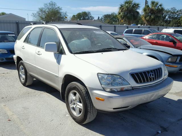 JTJGF10U820145924 - 2002 LEXUS RX 300 WHITE photo 1