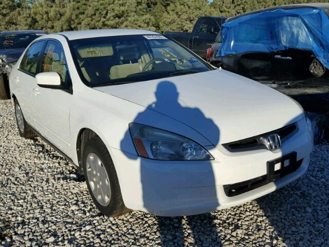 1HGCM56363A073471 - 2003 HONDA ACCORD LX WHITE photo 1