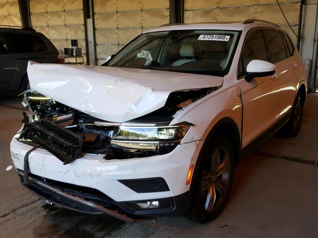 3VV4B7AX4JM029372 - 2018 VOLKSWAGEN TIGUAN SEL WHITE photo 2