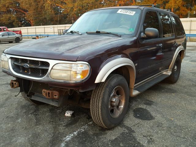 1FMZU64P7YZC07882 - 2000 FORD EXPLORER E BROWN photo 2