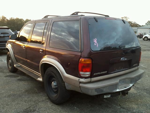 1FMZU64P7YZC07882 - 2000 FORD EXPLORER E BROWN photo 3