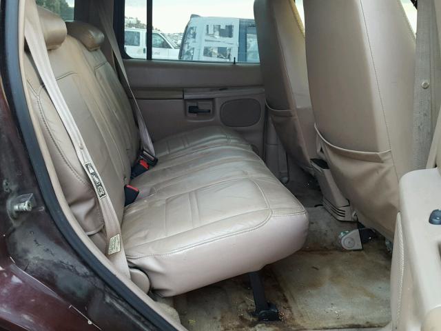 1FMZU64P7YZC07882 - 2000 FORD EXPLORER E BROWN photo 6