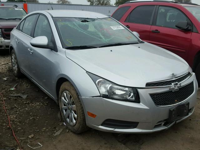 1G1PF5S93B7287620 - 2011 CHEVROLET CRUZE LT SILVER photo 1