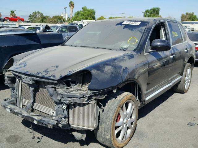 WP1AC29P96LA90472 - 2006 PORSCHE CAYENNE TU BLACK photo 2