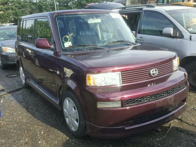 JTLKT334064033845 - 2006 TOYOTA SCION XB Марун фото 1