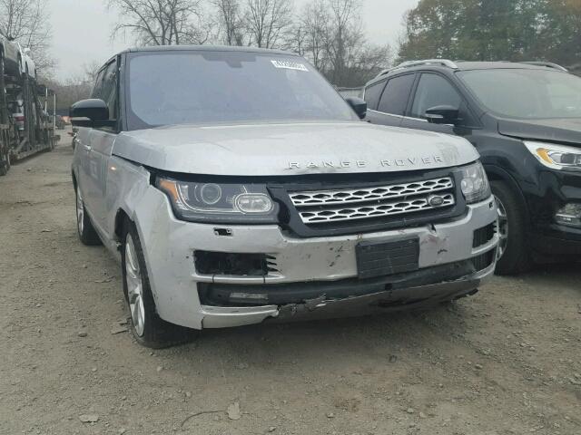 SALGS2EF1GA281286 - 2016 LAND ROVER RANGE ROVE SILVER photo 1