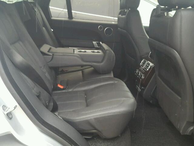 SALGS2EF1GA281286 - 2016 LAND ROVER RANGE ROVE SILVER photo 6
