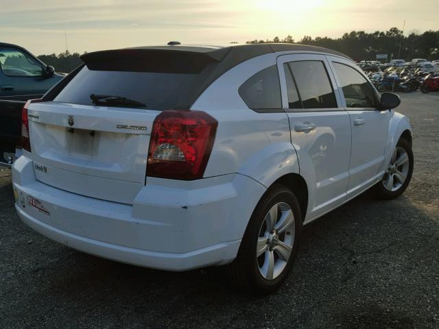 1B3CB3HA5BD247467 - 2011 DODGE CALIBER MA WHITE photo 4