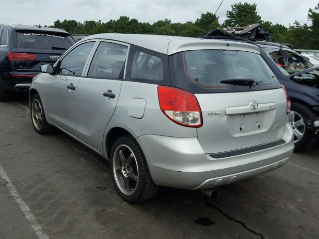 2T1KR32E73C014450 - 2003 TOYOTA MATRIX 银色 照片 3