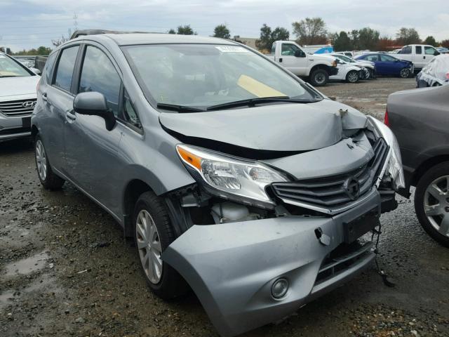 3N1CE2CPXEL430862 - 2014 NISSAN VERSA NOTE SILVER photo 1