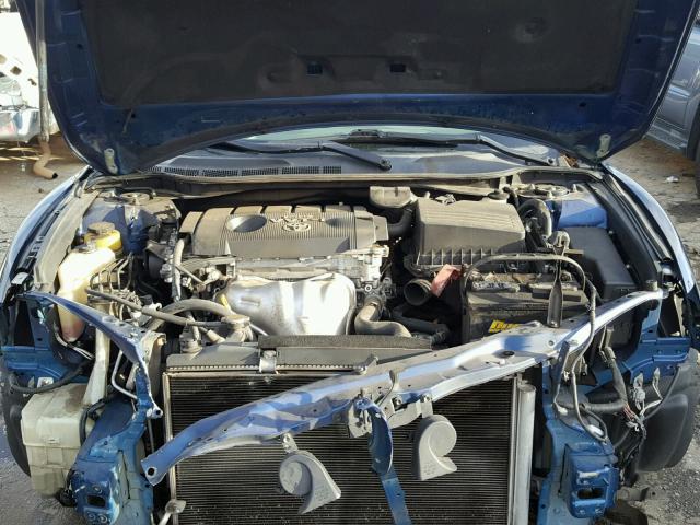 4T1BF3EKXAU556311 - 2010 TOYOTA CAMRY BASE BLUE photo 7