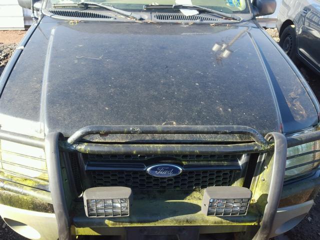 1FMZU77E63UA40209 - 2003 FORD EXPLORER S BLACK photo 7