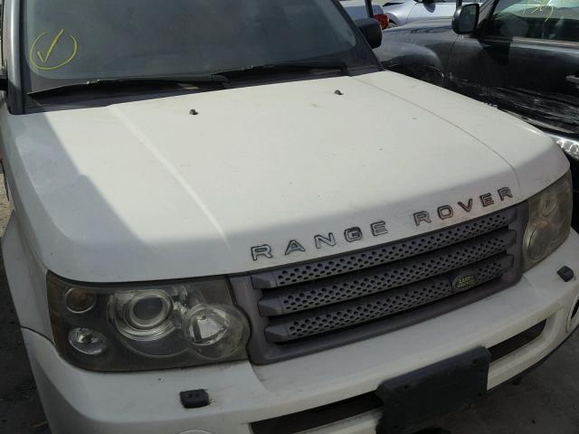 SALSF25416A973379 - 2006 LAND ROVER RANGE ROVE CREAM photo 7