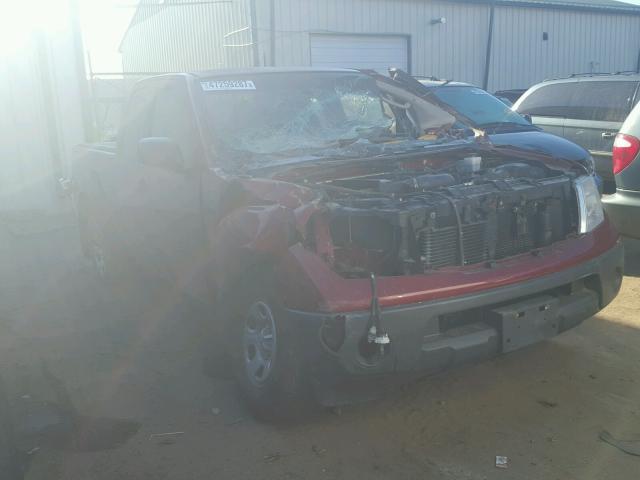 1N6BD06T57C433849 - 2007 NISSAN FRONTIER K RED photo 1