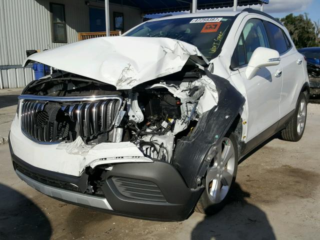 KL4CJASB4GB685692 - 2016 BUICK ENCORE WHITE photo 2