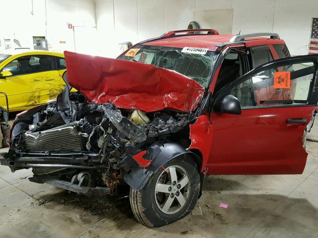 5GZCZ23D16S801528 - 2006 SATURN VUE RED photo 2