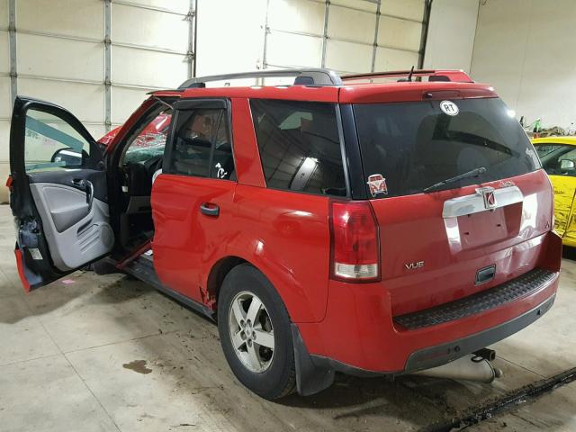 5GZCZ23D16S801528 - 2006 SATURN VUE RED photo 3