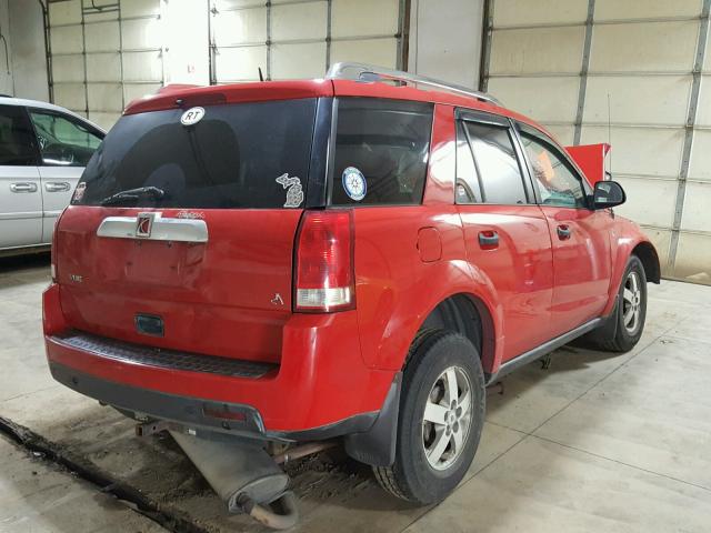 5GZCZ23D16S801528 - 2006 SATURN VUE RED photo 4