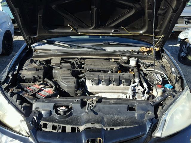 2HGES267X5H533641 - 2005 HONDA CIVIC EX 黑色 照片 7