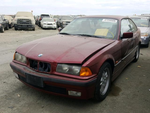 WBABG2324VET33709 - 1997 BMW 328 IS AUT RED photo 2