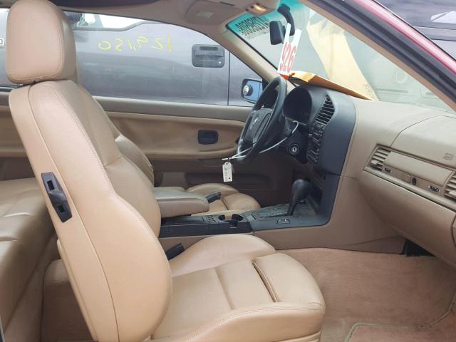 WBABG2324VET33709 - 1997 BMW 328 IS AUT RED photo 5