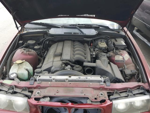 WBABG2324VET33709 - 1997 BMW 328 IS AUT RED photo 7