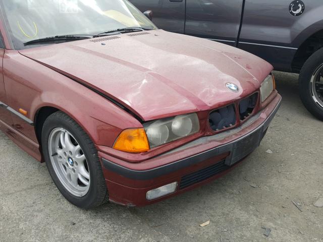 WBABG2324VET33709 - 1997 BMW 328 IS AUT RED photo 9