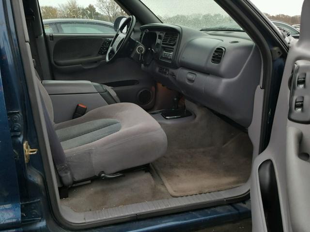 1B4HS28Y7XF706437 - 1999 DODGE DURANGO BLUE photo 5