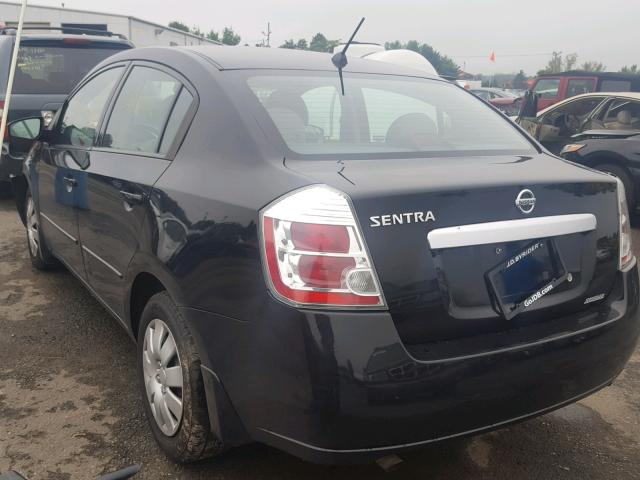 3N1AB6AP3AL620989 - 2010 NISSAN SENTRA 2.0 BLACK photo 3