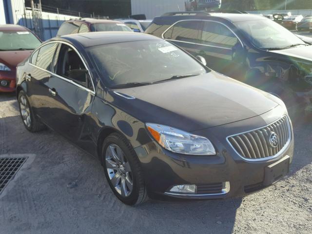 2G4GS5EV3C9157781 - 2012 BUICK REGAL PREM BLACK photo 1