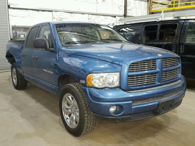 1D7HU18D04S779808 - 2004 DODGE RAM 1500 S BLUE photo 1