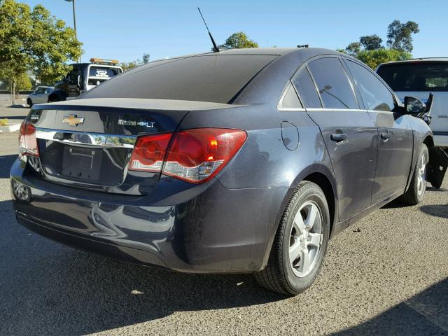 1G1PC5SB1E7448935 - 2014 CHEVROLET CRUZE LT BLUE photo 4