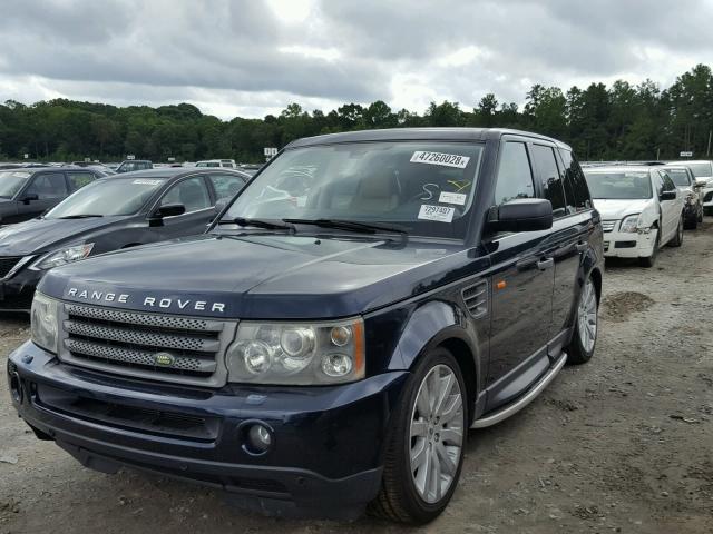 SALSF25416A921024 - 2006 LAND ROVER RANGE ROVE BLUE photo 2