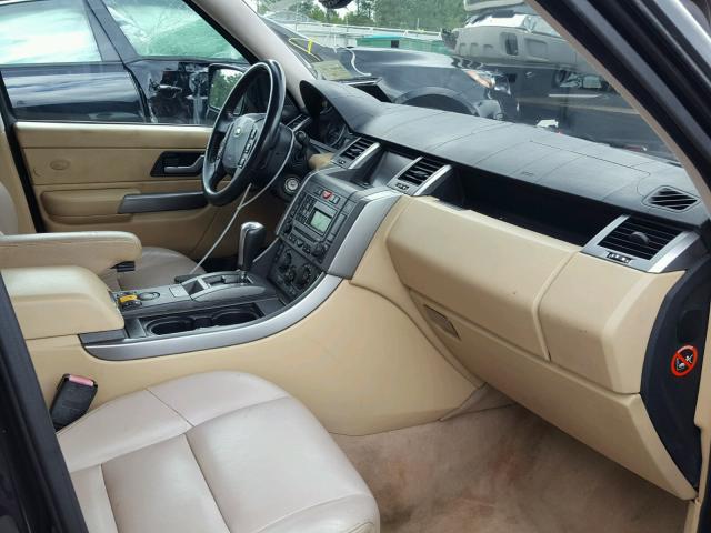 SALSF25416A921024 - 2006 LAND ROVER RANGE ROVE BLUE photo 5