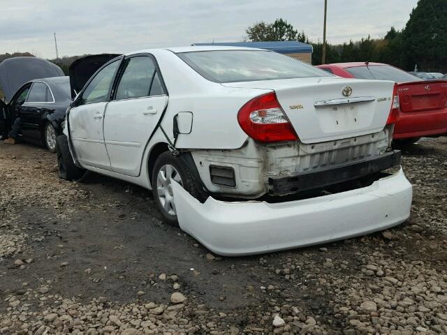 4T1BE32K34U322460 - 2004 TOYOTA CAMRY LE 白色 照片 3