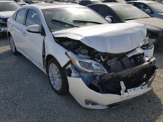 4T1BD1EB0FU048091 - 2015 TOYOTA AVALON HYB WHITE photo 1