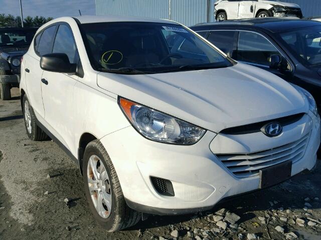 KM8JT3AB2DU696092 - 2013 HYUNDAI TUCSON GL WHITE photo 1