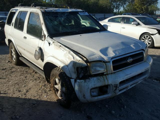 JN8DR09X31W577230 - 2001 NISSAN PATHFINDER WHITE photo 1