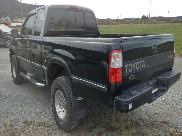 JT4UN22D8T0021584 - 1996 TOYOTA T100 XTRAC BLACK photo 3