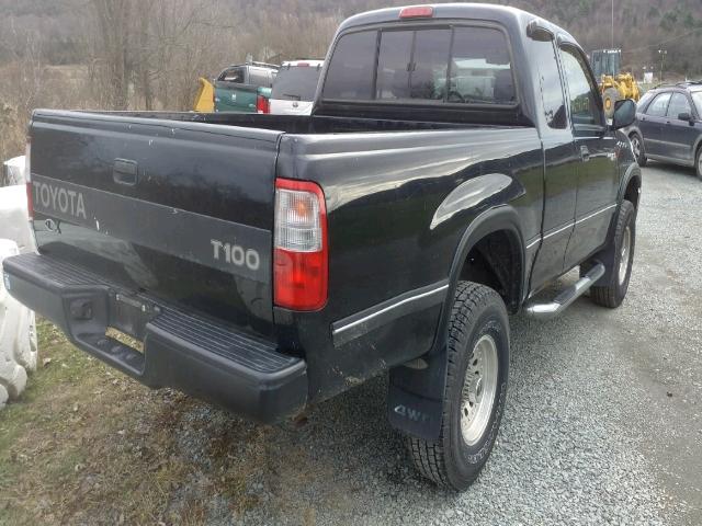 JT4UN22D8T0021584 - 1996 TOYOTA T100 XTRAC BLACK photo 4