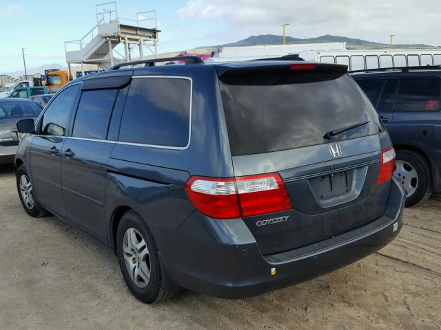 5FNRL38646B439057 - 2006 HONDA ODYSSEY EX GREEN photo 3