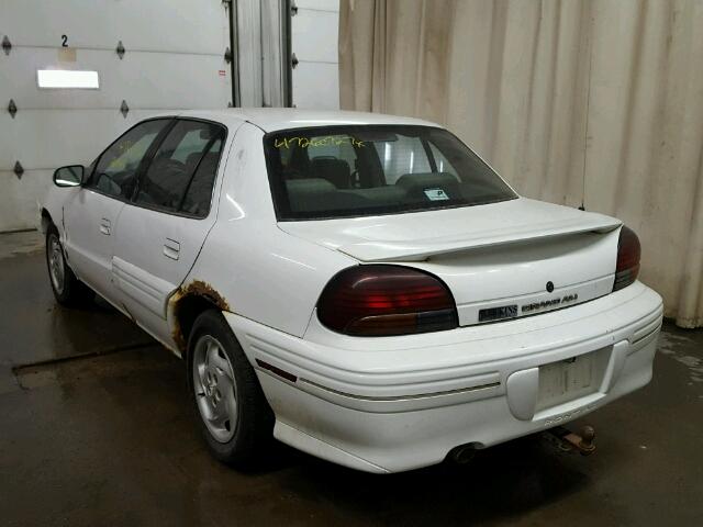 1G2NE52M1VC817816 - 1997 PONTIAC GRAND AM S WHITE photo 3