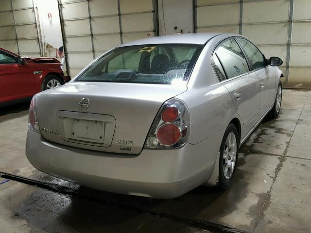 1N4AL11D26N351660 - 2006 NISSAN ALTIMA S SILVER photo 4