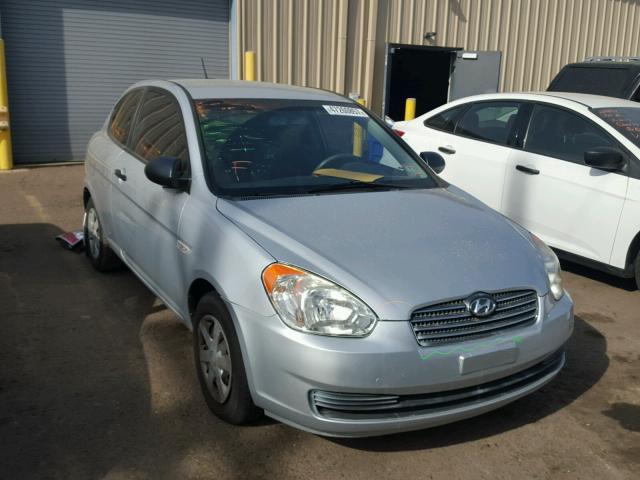 KMHCM36C79U125566 - 2009 HYUNDAI ACCENT GS SILVER photo 1