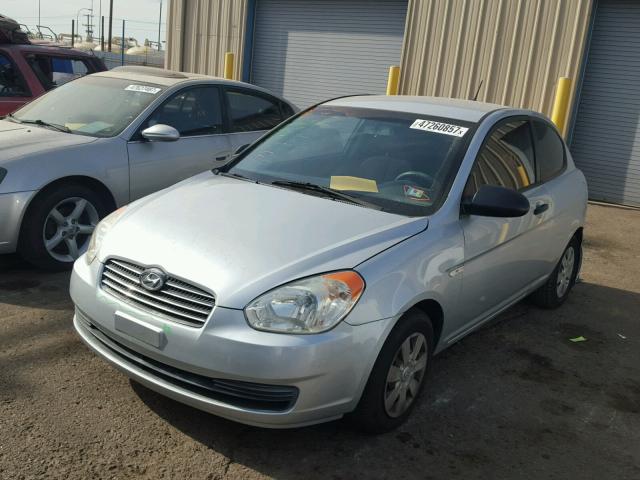 KMHCM36C79U125566 - 2009 HYUNDAI ACCENT GS SILVER photo 2