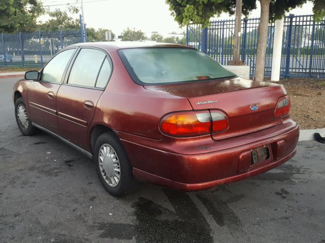 1G1ND52J63M578333 - 2003 CHEVROLET MALIBU BURGUNDY photo 3